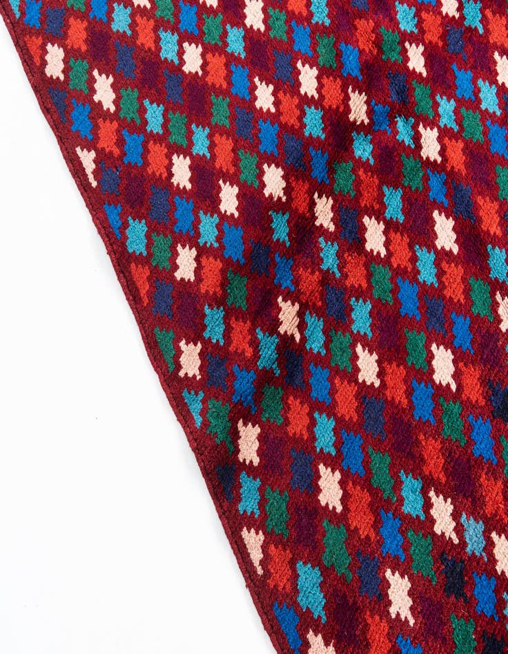 Detail image of 5' x 6' 7  Hand Knotted Balouch Wool Rug