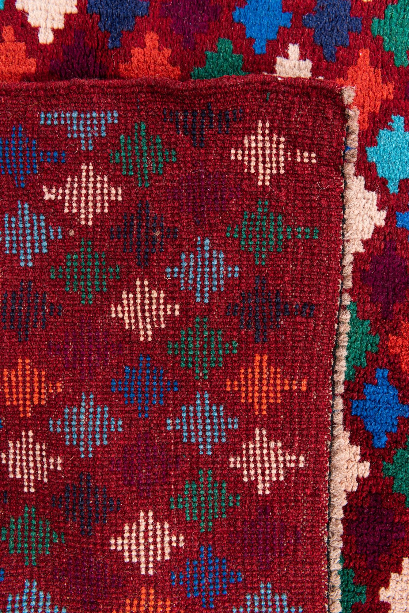 5' x 6' 7 Hand Knotted Balouch Wool Rug