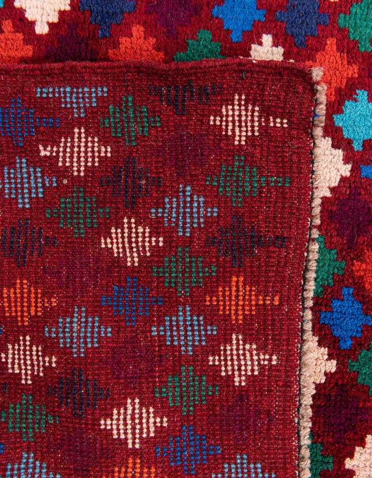 Detail image of 5' x 6' 7  Hand Knotted Balouch Wool Rug