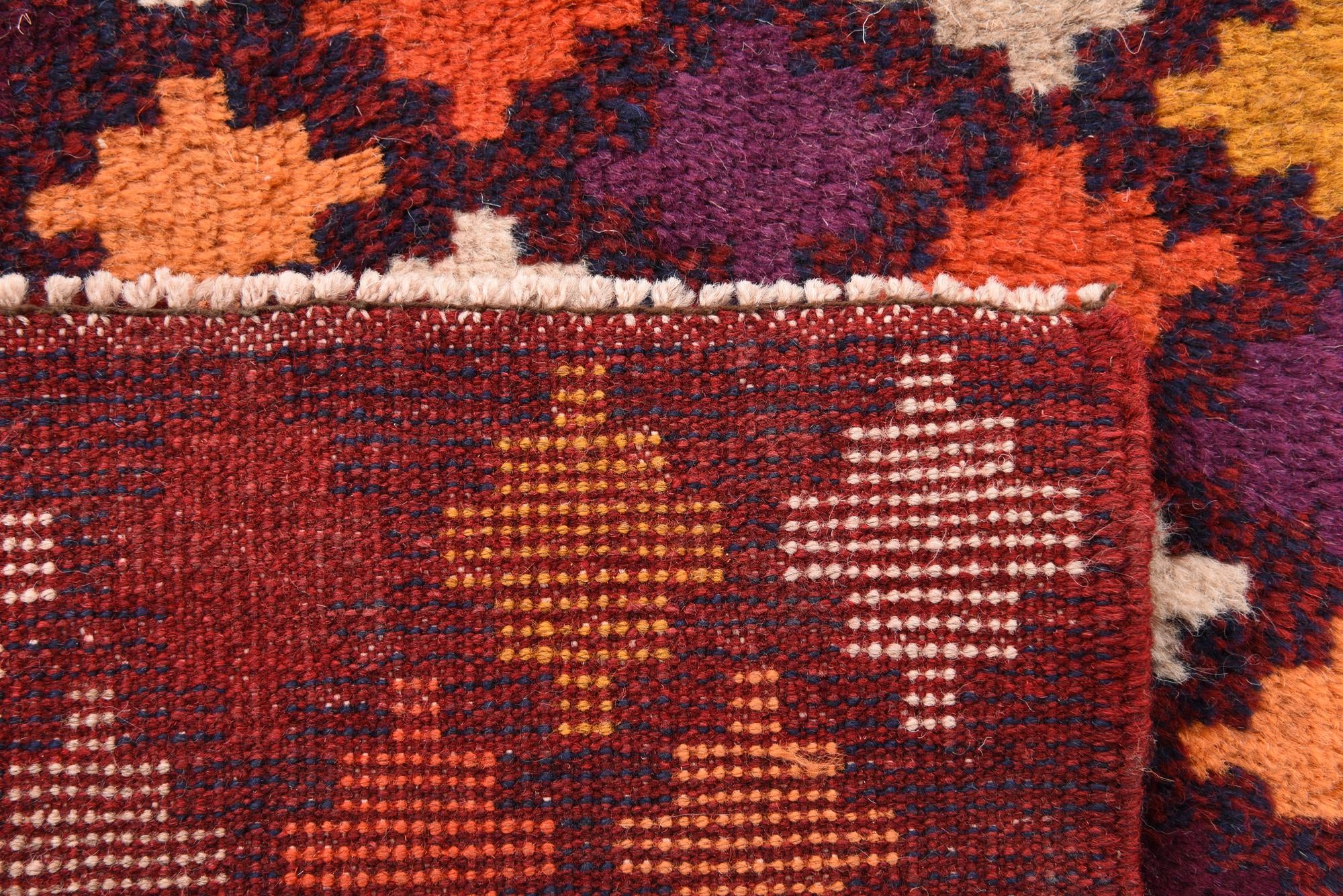 5' 9 x 6' 9 Hand Knotted Balouch Wool Rug