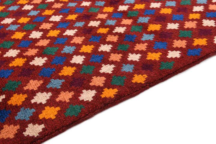 6' 2 x 8' Hand Knotted Balouch Wool Rug