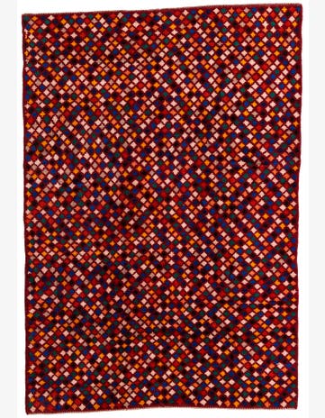 6' 9 x 10' Hand Knotted Balouch Wool Rug