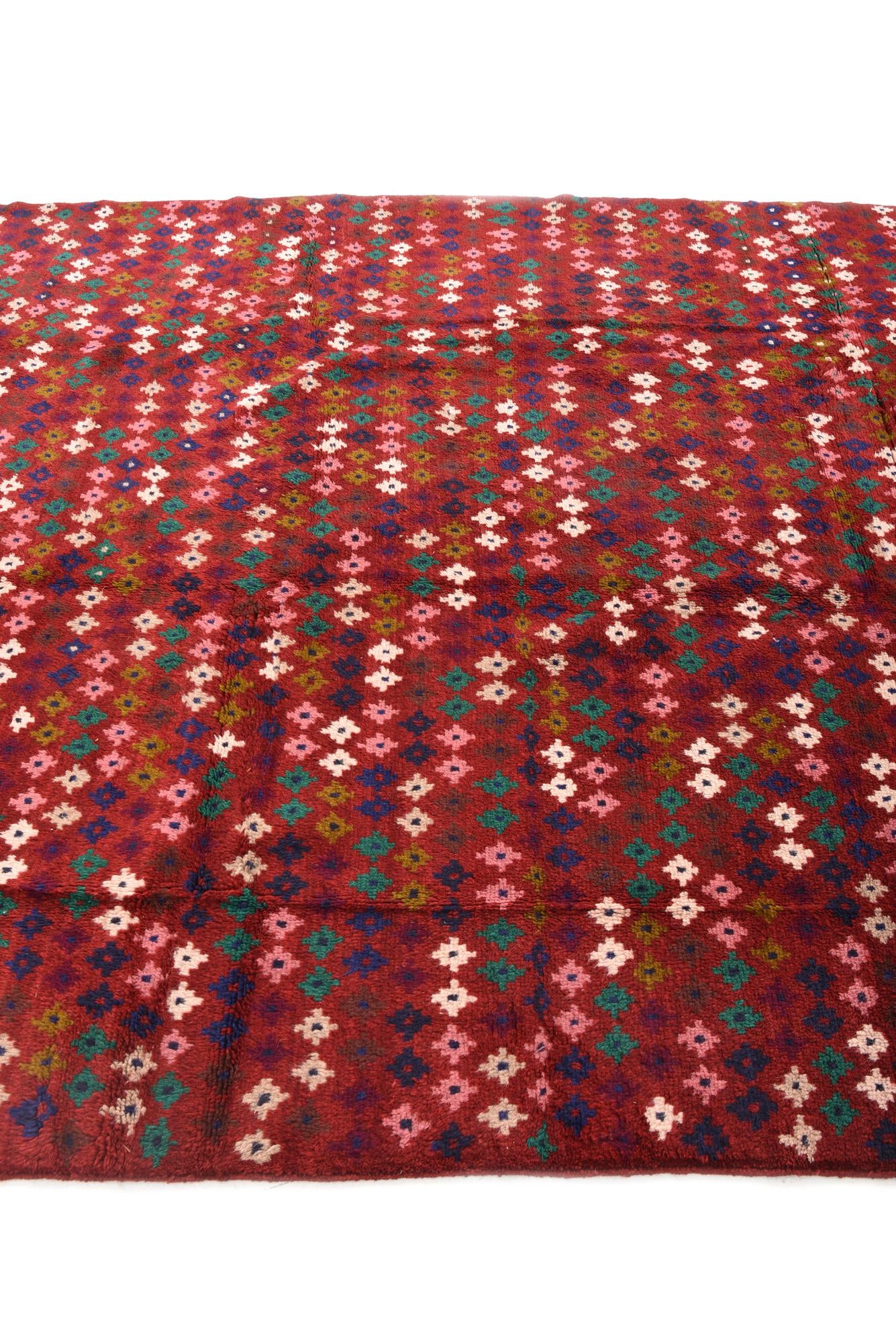 6' 9 x 9' 11 Hand Knotted Balouch Wool Rug