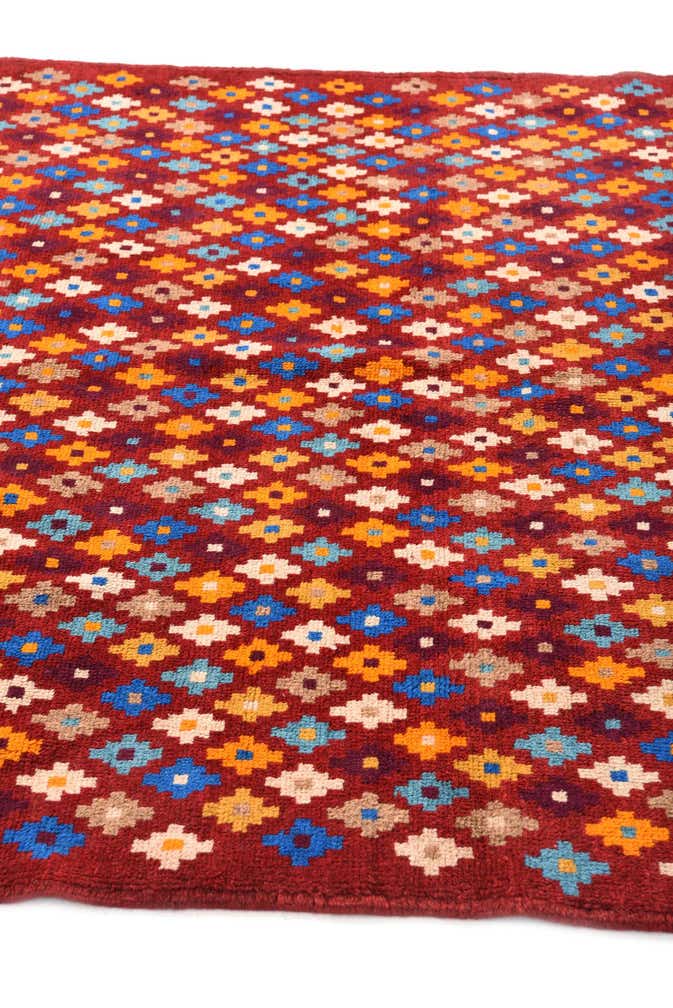 4' 8 x 7' 6 Hand Knotted Balouch Wool Rug