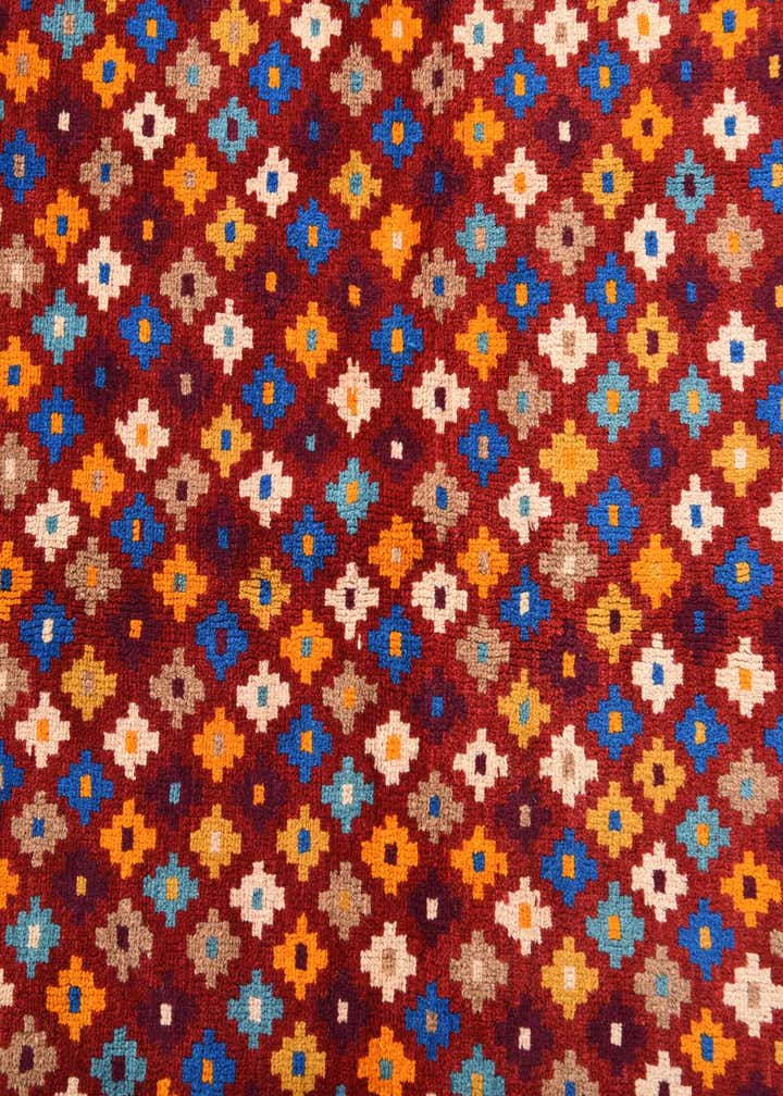 4' 8 x 7' 6 Hand Knotted Balouch Wool Rug