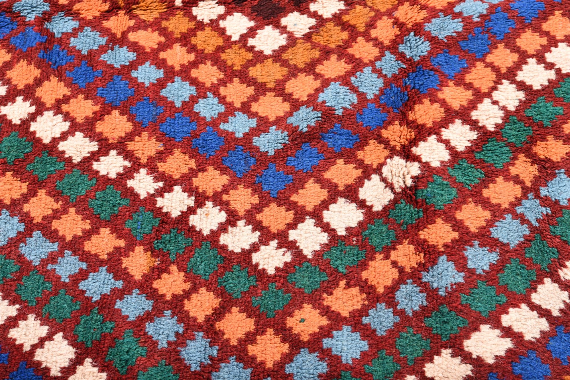 5' 6 x 8' 1 Hand Knotted Balouch Wool Rug