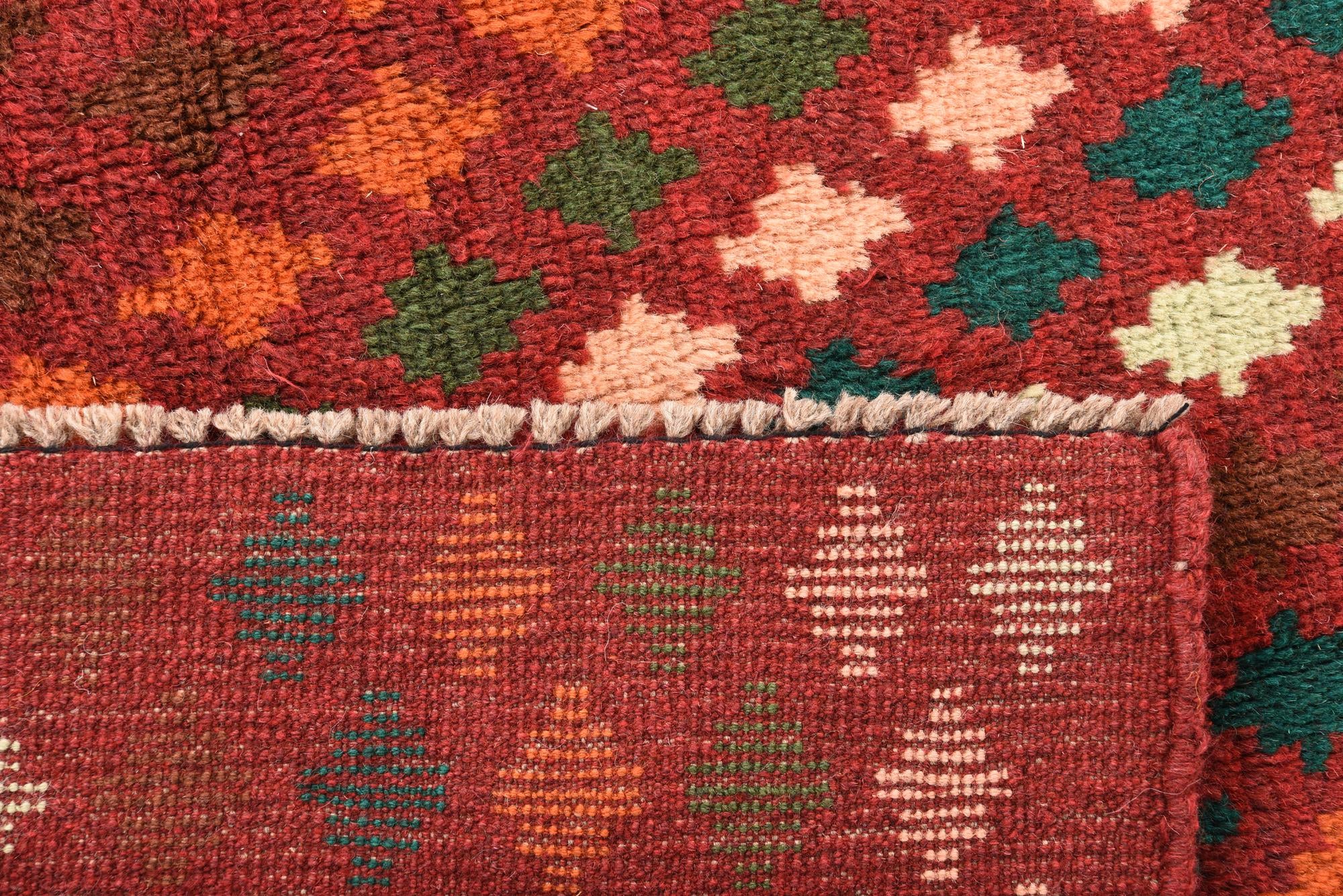 6' 9 x 9' 2 Hand Knotted Balouch Wool Rug