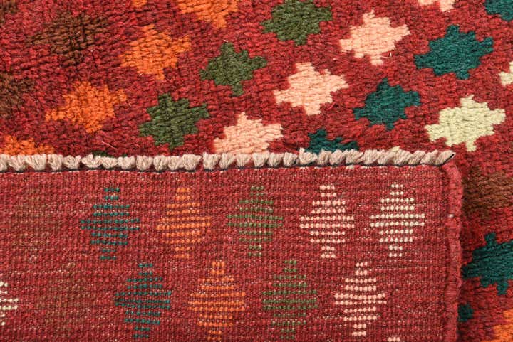 6' 9 x 9' 2 Hand Knotted Balouch Wool Rug