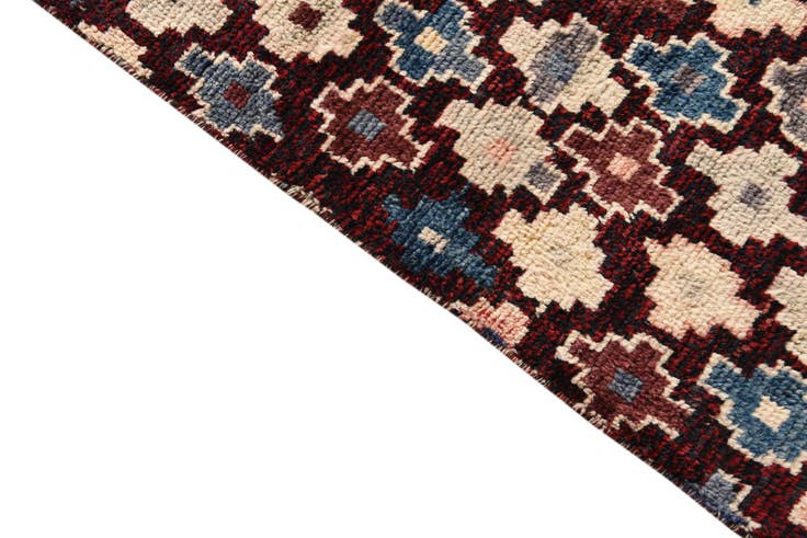 Detail image of 4' x 6' Hand Knotted Balouch Wool Rug
