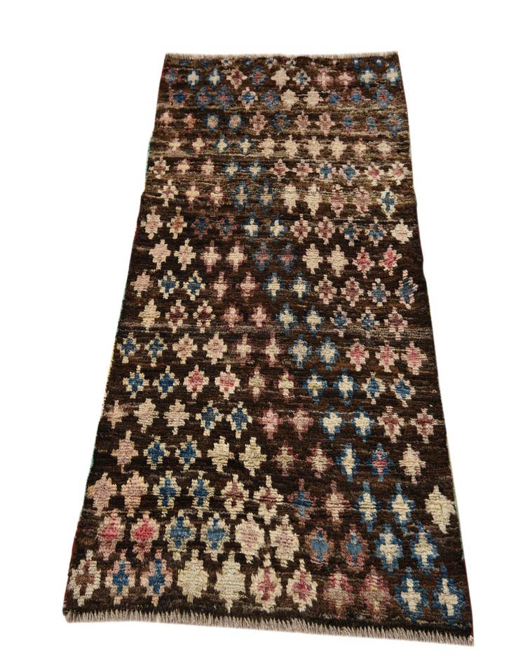 Detail image of 2' 10 x 4' 5  Hand Knotted Balouch Wool Rug