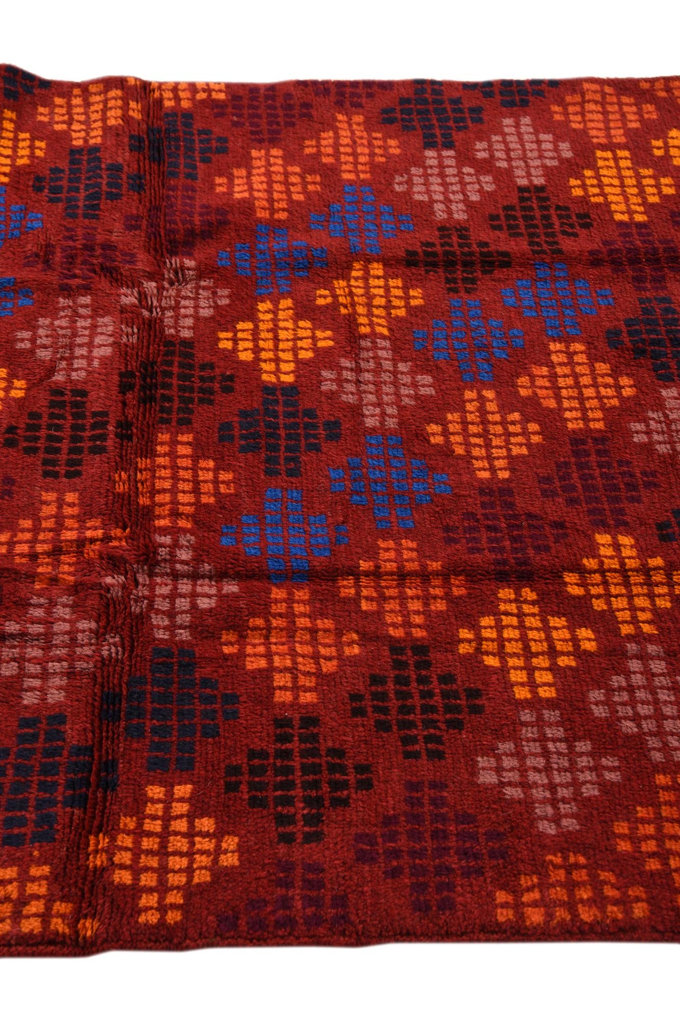 3' 10 x 6' Hand Knotted Balouch Wool Rug