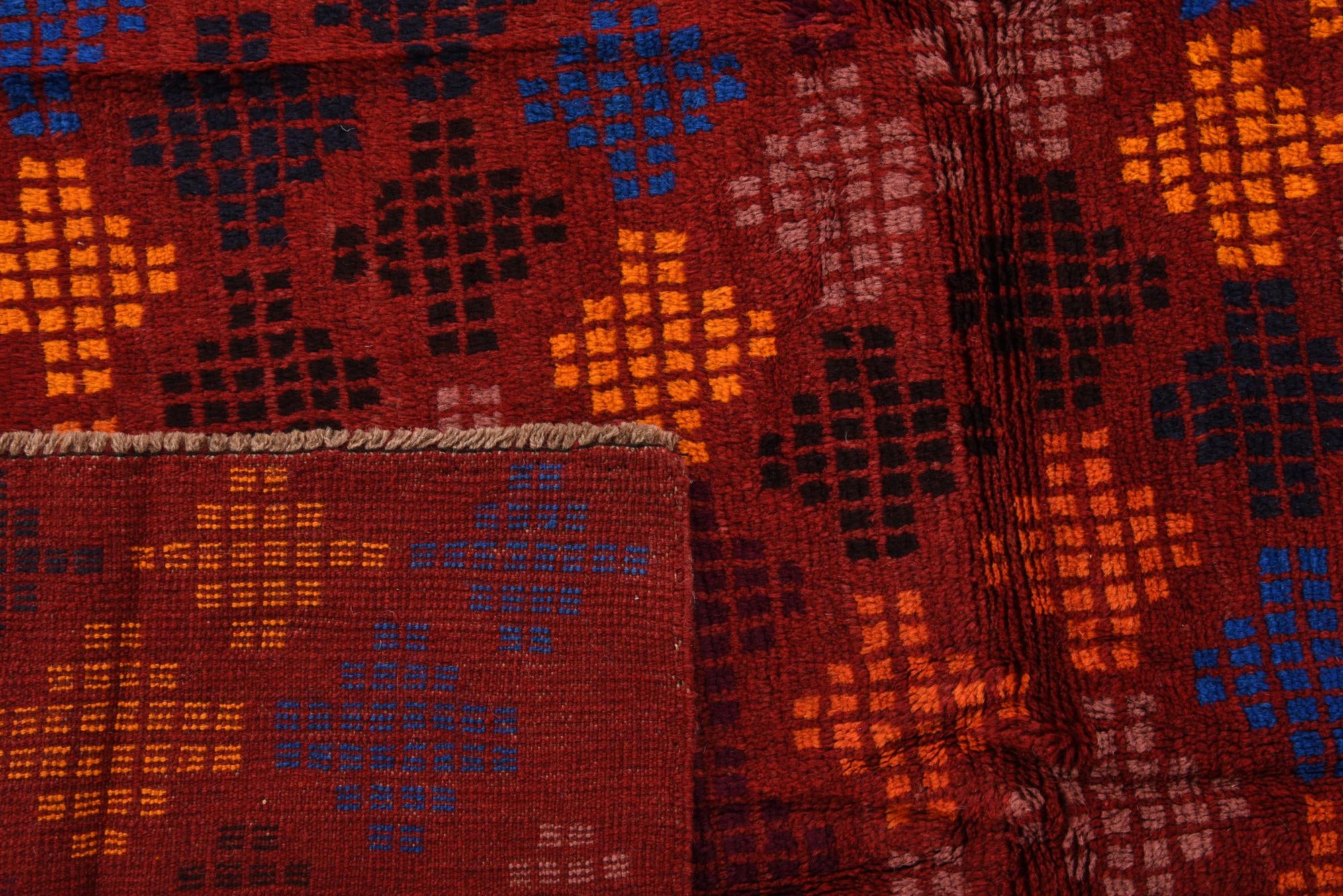 3' 10 x 6' Hand Knotted Balouch Wool Rug