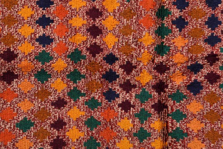 3' 10 x 5' 10 Hand Knotted Balouch Wool Rug