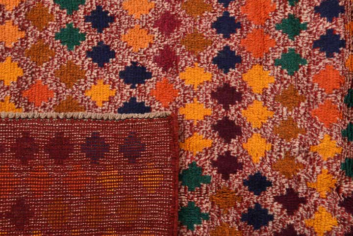 3' 10 x 5' 10 Hand Knotted Balouch Wool Rug