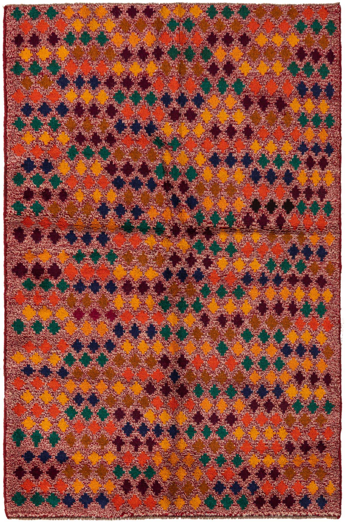 3' 10 x 5' 10 Hand Knotted Balouch Wool Rug