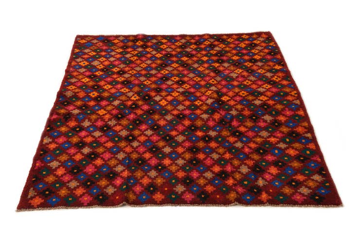 Detail image of 125cm x 170cm Hand Knotted Balouch Wool Rug