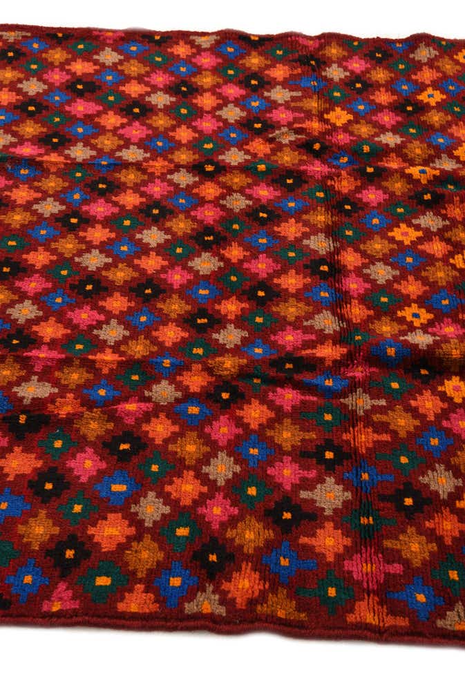 125cm x 170cm Hand Knotted Balouch Wool Rug