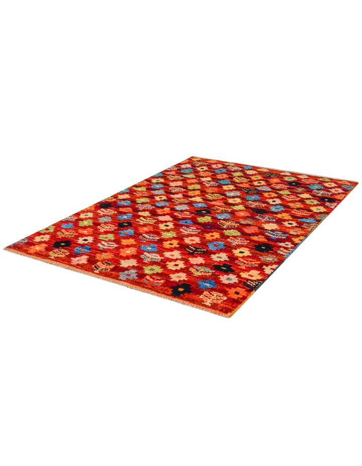 3' 4 x 5' 1 Hand Knotted Balouch Wool Rug