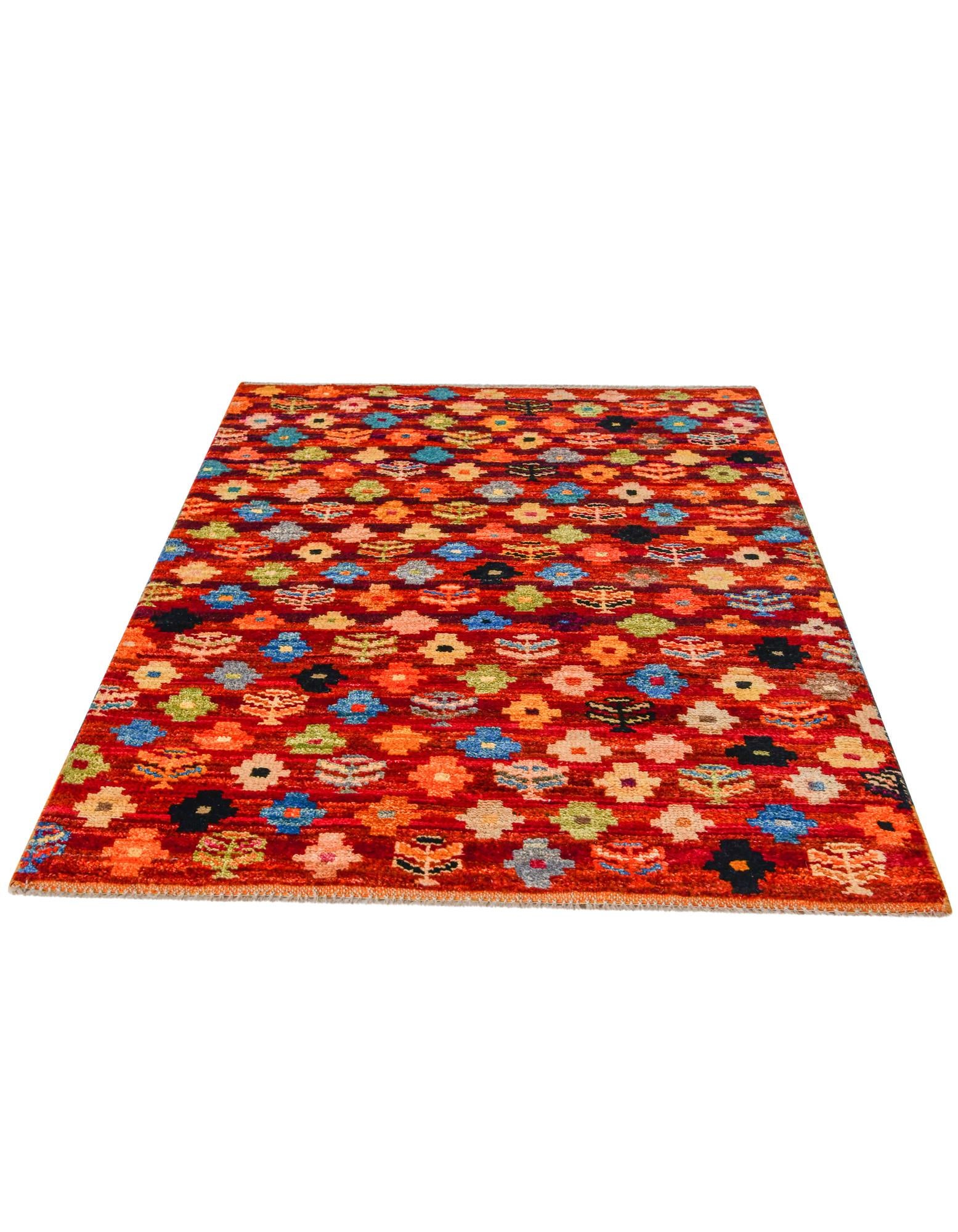 3' 4 x 5' 1 Hand Knotted Balouch Wool Rug