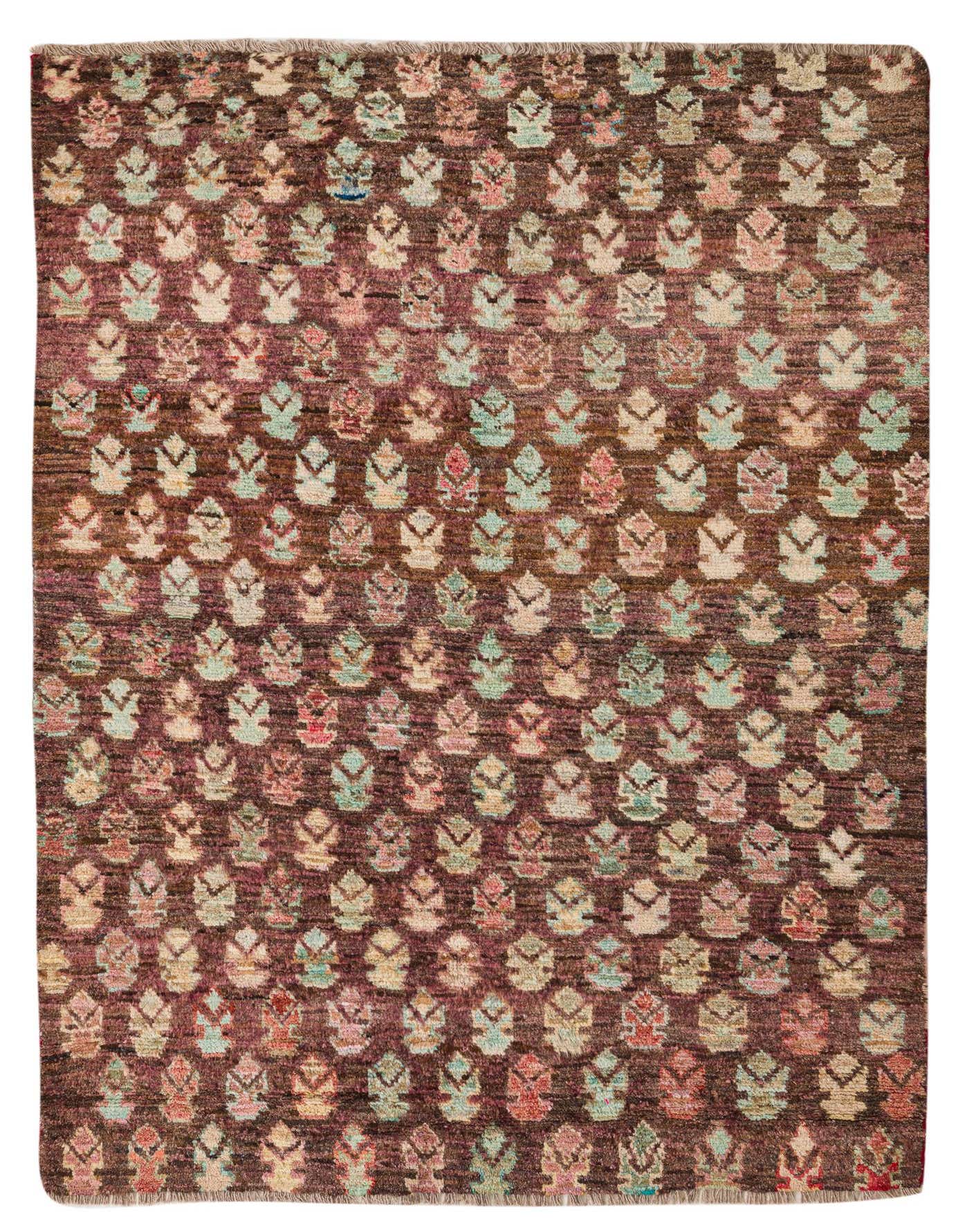 4' 1 x 5' 9 Hand Knotted Balouch Wool Rug
