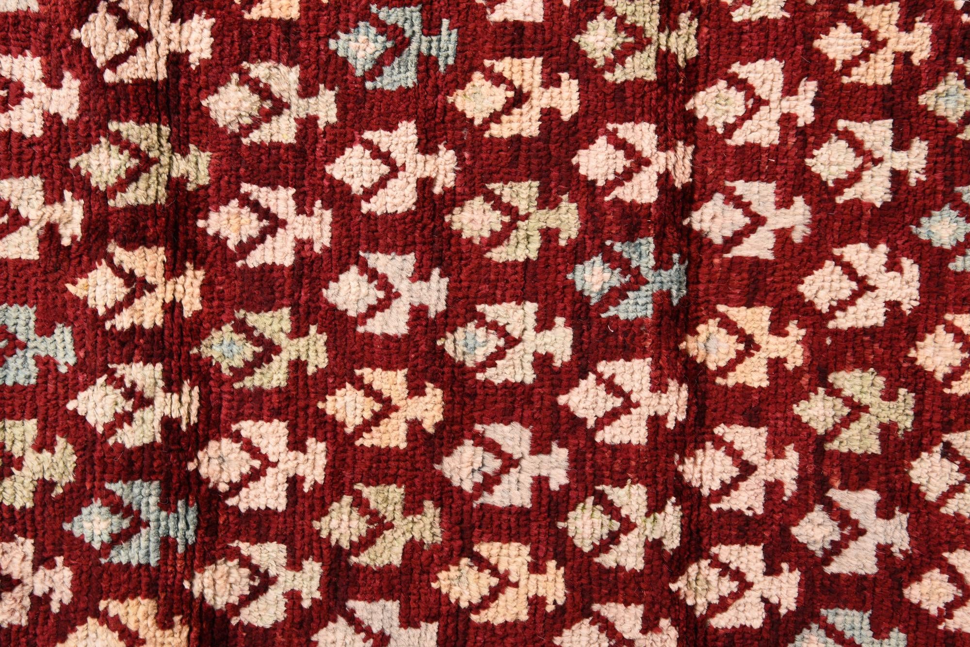 4' 1 x 6' 5 Hand Knotted Balouch Wool Rug