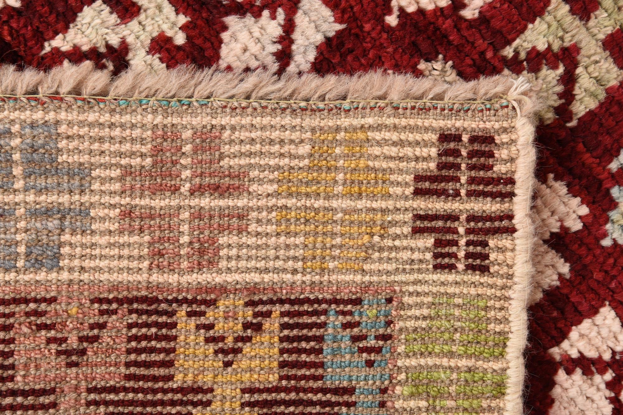 4' 1 x 6' 5 Hand Knotted Balouch Wool Rug