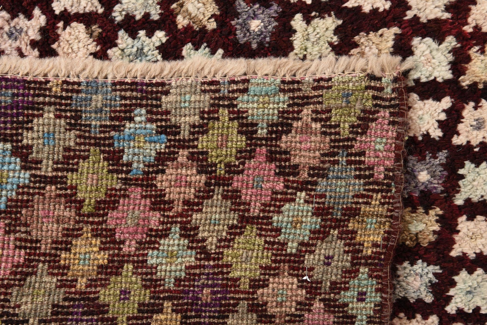 5' 7 x 8' Hand Knotted Balouch Wool Rug