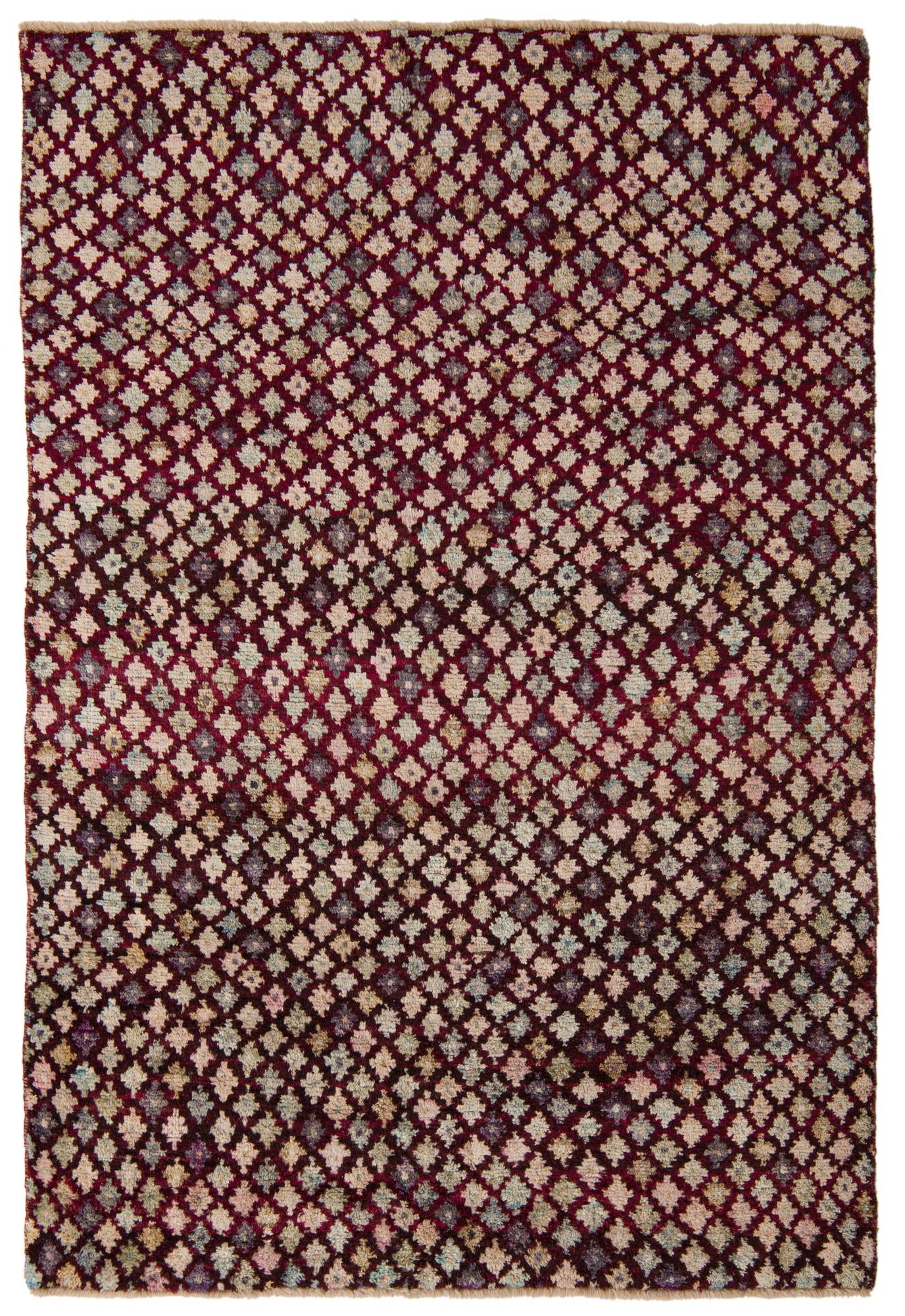 5' 7 x 8' Hand Knotted Balouch Wool Rug