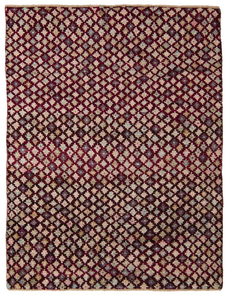 Detail image of 5' 7 x 8' Hand Knotted Balouch Wool Rug
