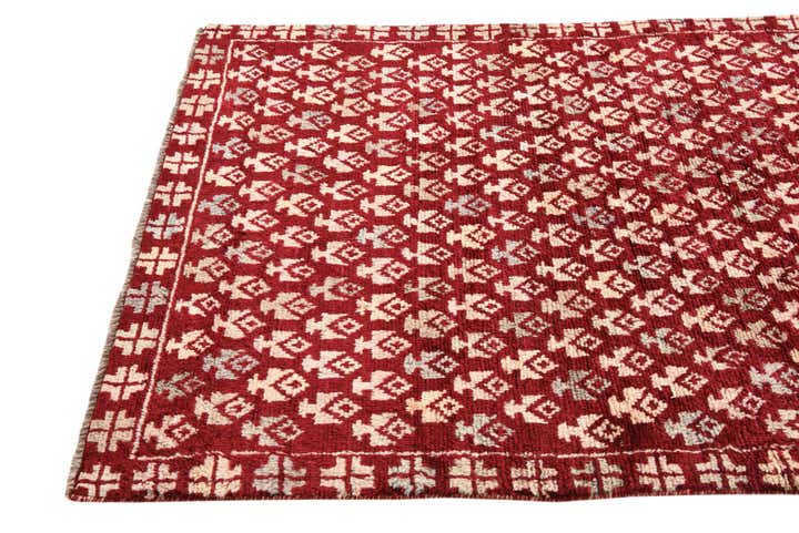 4' 1 x 6' 1 Hand Knotted Balouch Wool Rug