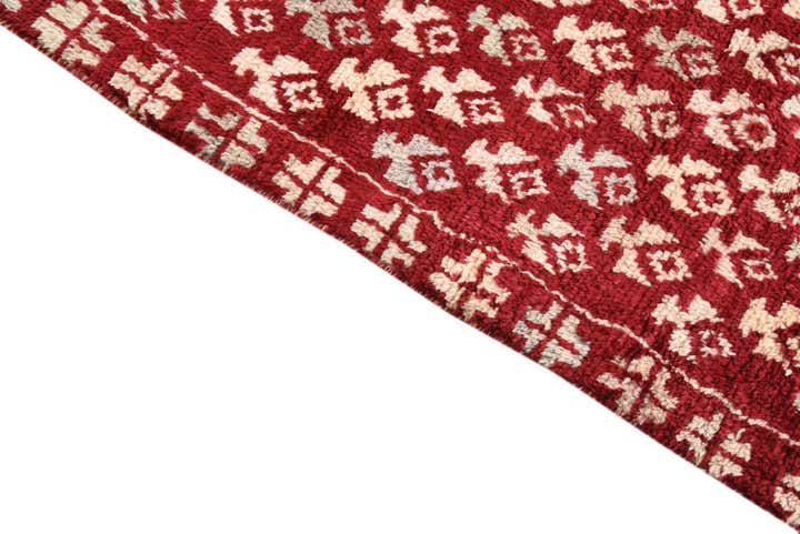 4' 1 x 6' 1 Hand Knotted Balouch Wool Rug