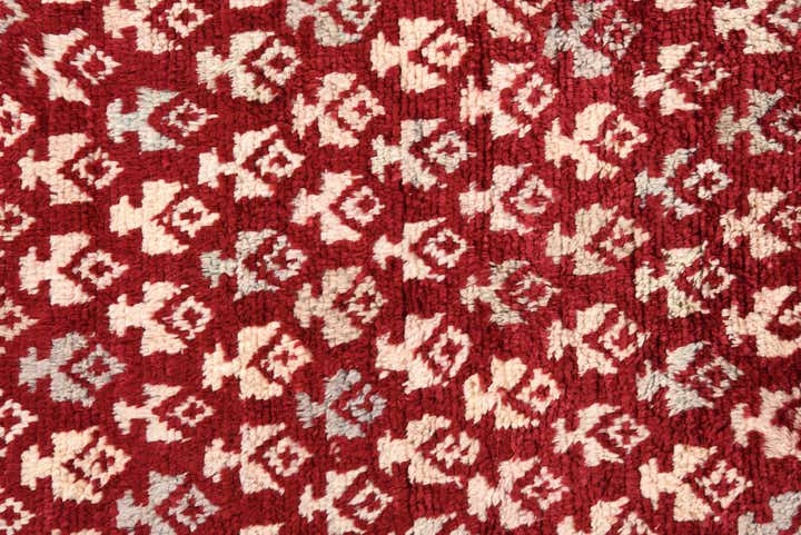 4' 1 x 6' 1 Hand Knotted Balouch Wool Rug