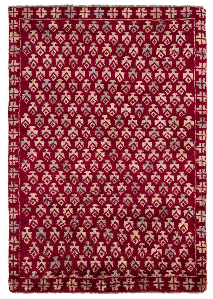 4' 1 x 6' 1 Hand Knotted Balouch Wool Rug