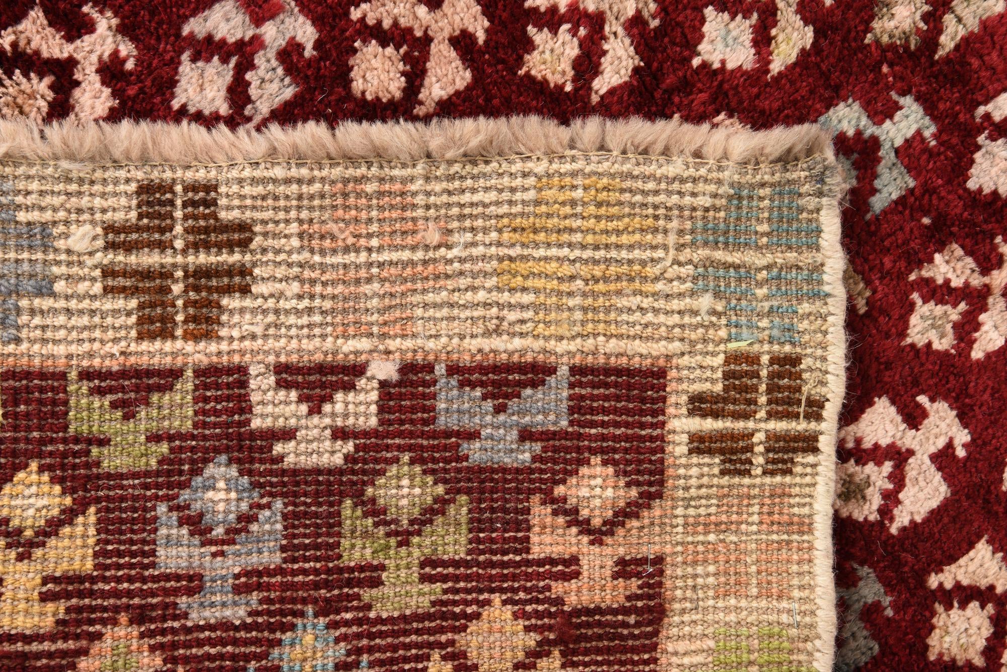 4' 2 x 6' 2 Hand Knotted Balouch Wool Rug