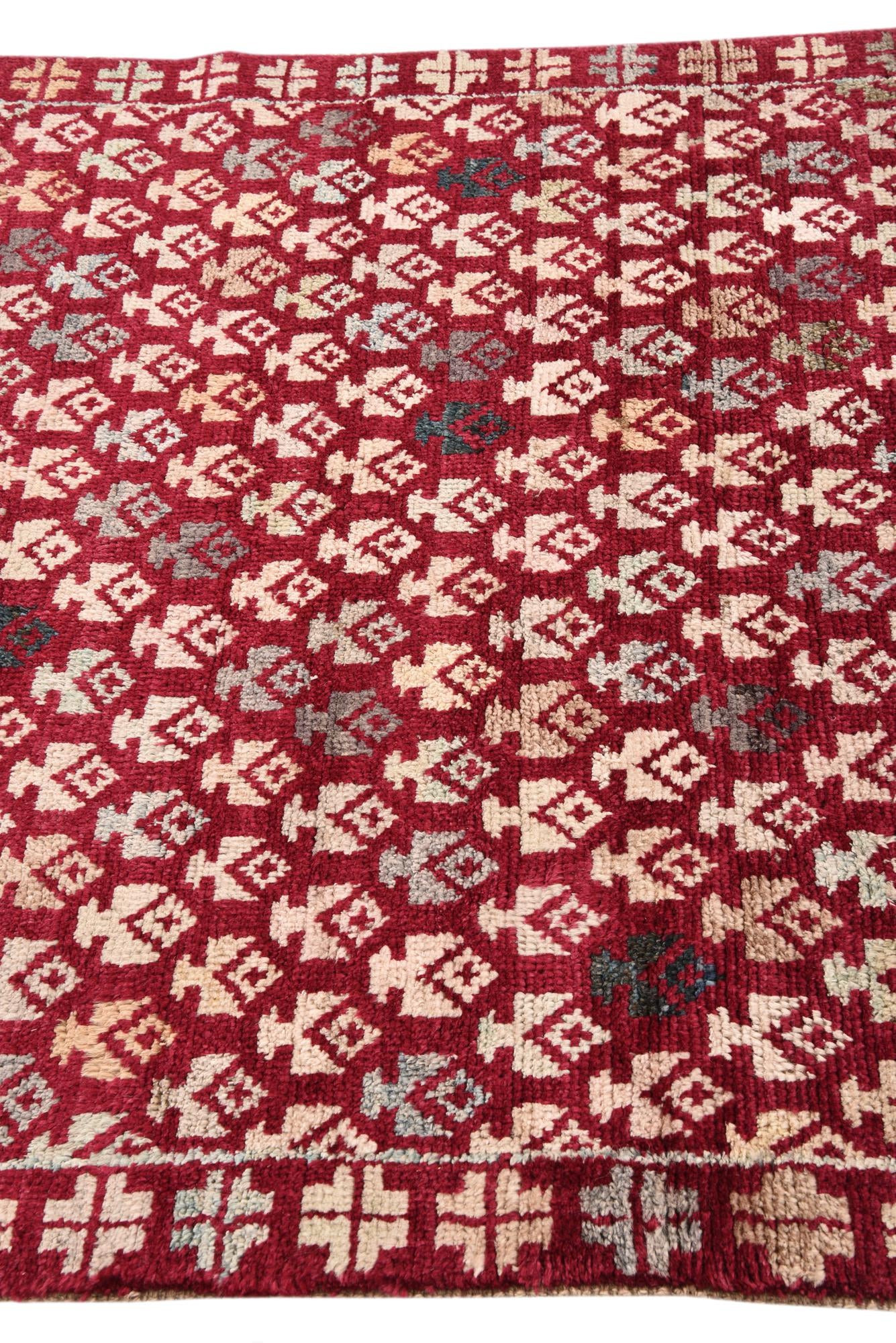 4' 1 x 5' 10 Hand Knotted Balouch Wool Rug