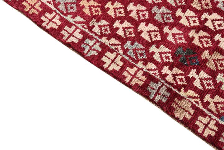4' 1 x 5' 10 Hand Knotted Balouch Wool Rug