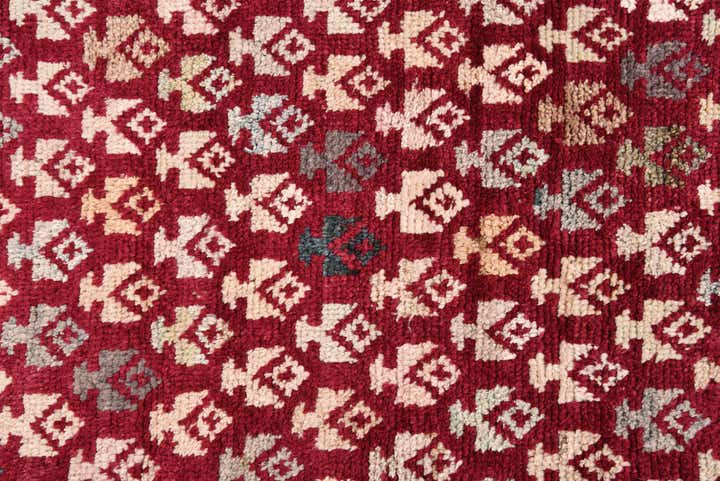 4' 1 x 5' 10 Hand Knotted Balouch Wool Rug