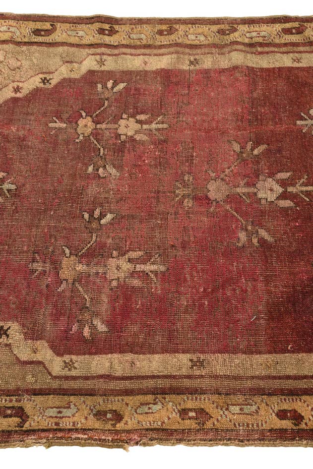 Detail image of 3' 4 x 5' 2 Hand Knotted Balouch Persian Wool Rug