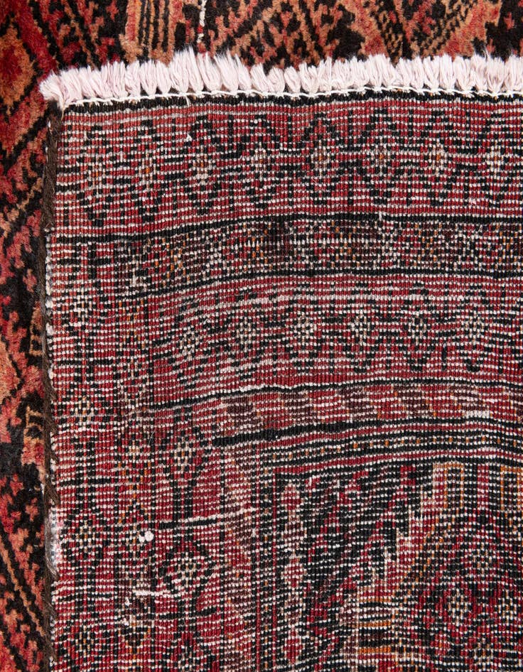 Detail image of 5' 9 x 9' 7  Hand Knotted Balouch Persian Wool Rug