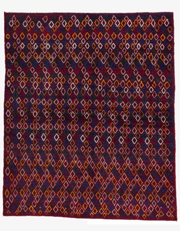 5' 4 x 6' 5 Hand Knotted Balouch Wool Rug