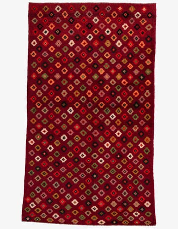 3' 9 x 6' 6 Hand Knotted Balouch Wool Rug