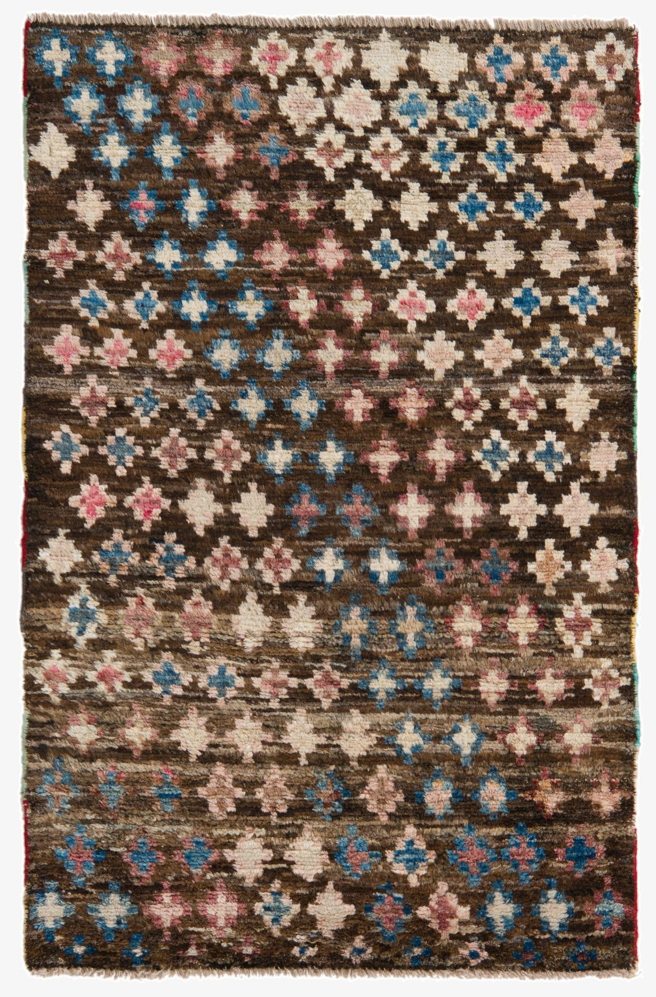 2' 10 x 4' 5  Hand Knotted Balouch Wool Rug