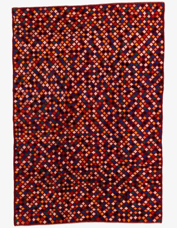 6' 9 x 10' Hand Knotted Balouch Wool Rug