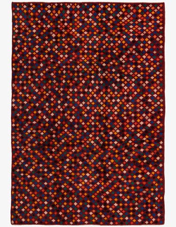 6' 9 x 9' 10 Hand Knotted Balouch Wool Rug