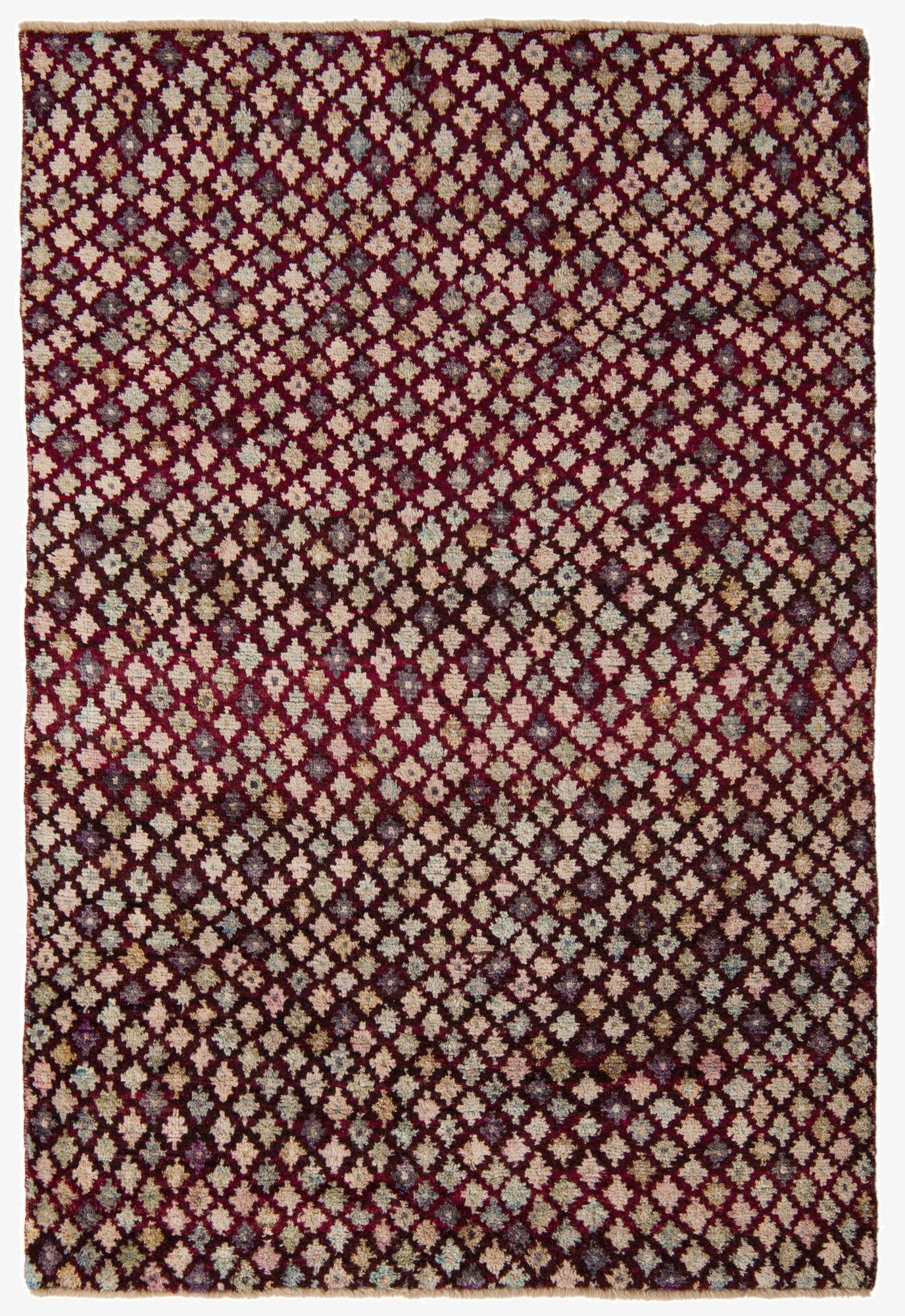 5' 7 x 8'  Hand Knotted Balouch Wool Rug