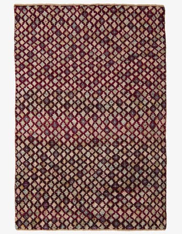 5' 7 x 8' Hand Knotted Balouch Wool Rug