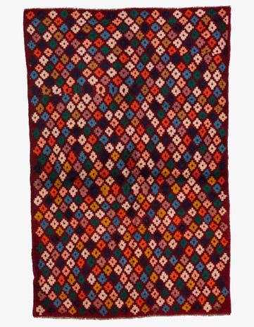 3' 10 x 5' 10 Hand Knotted Balouch Wool Rug