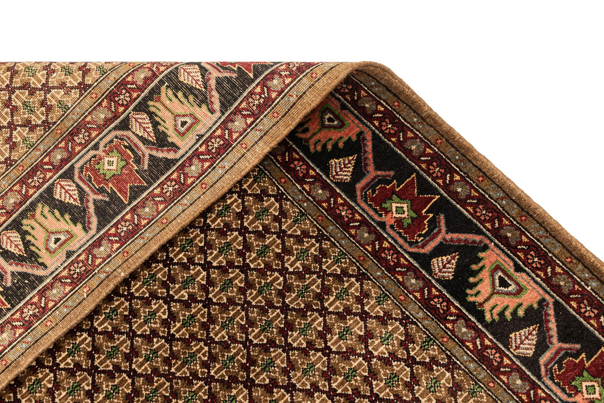 6' 7 x 10' Hand Knotted Bidjar Wool Rug