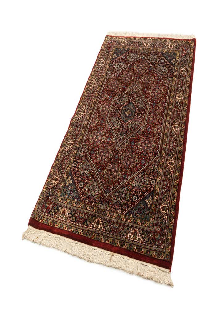 4' 3 x 7' Hand Knotted Bidjar Oriental Wool Rug