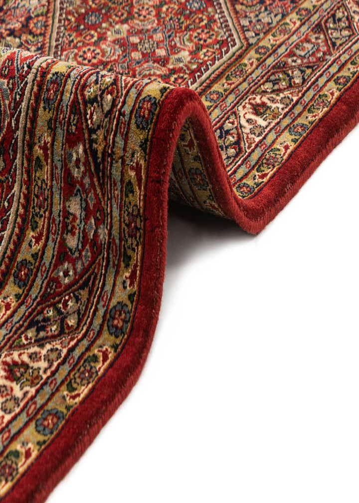 4' 3 x 7' Hand Knotted Bidjar Oriental Wool Rug
